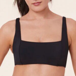 NWT Andie Swim The Havana Bikini Top Womens XS Black